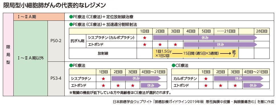 小細胞肺がんの治療法1